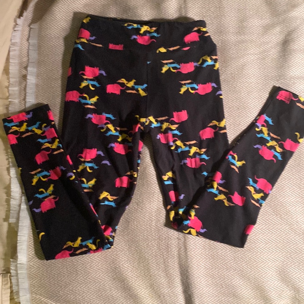 Lularoe Tween Leggings EUC